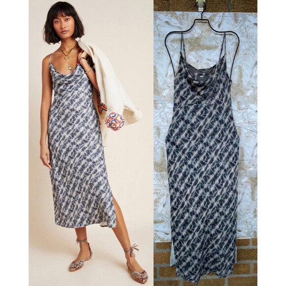 ANTHROPOLOGIE The Elyse Slip Dress size XS - Picture 1 of 12